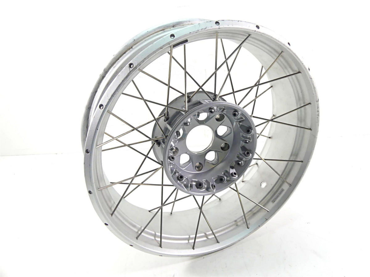 2014 BMW R1200GS K50 Straight 17x4.5 Cross Spoke Rear Wheel Rim 36318526651 {{ shop.shopifyCountryName }} - Mototech271