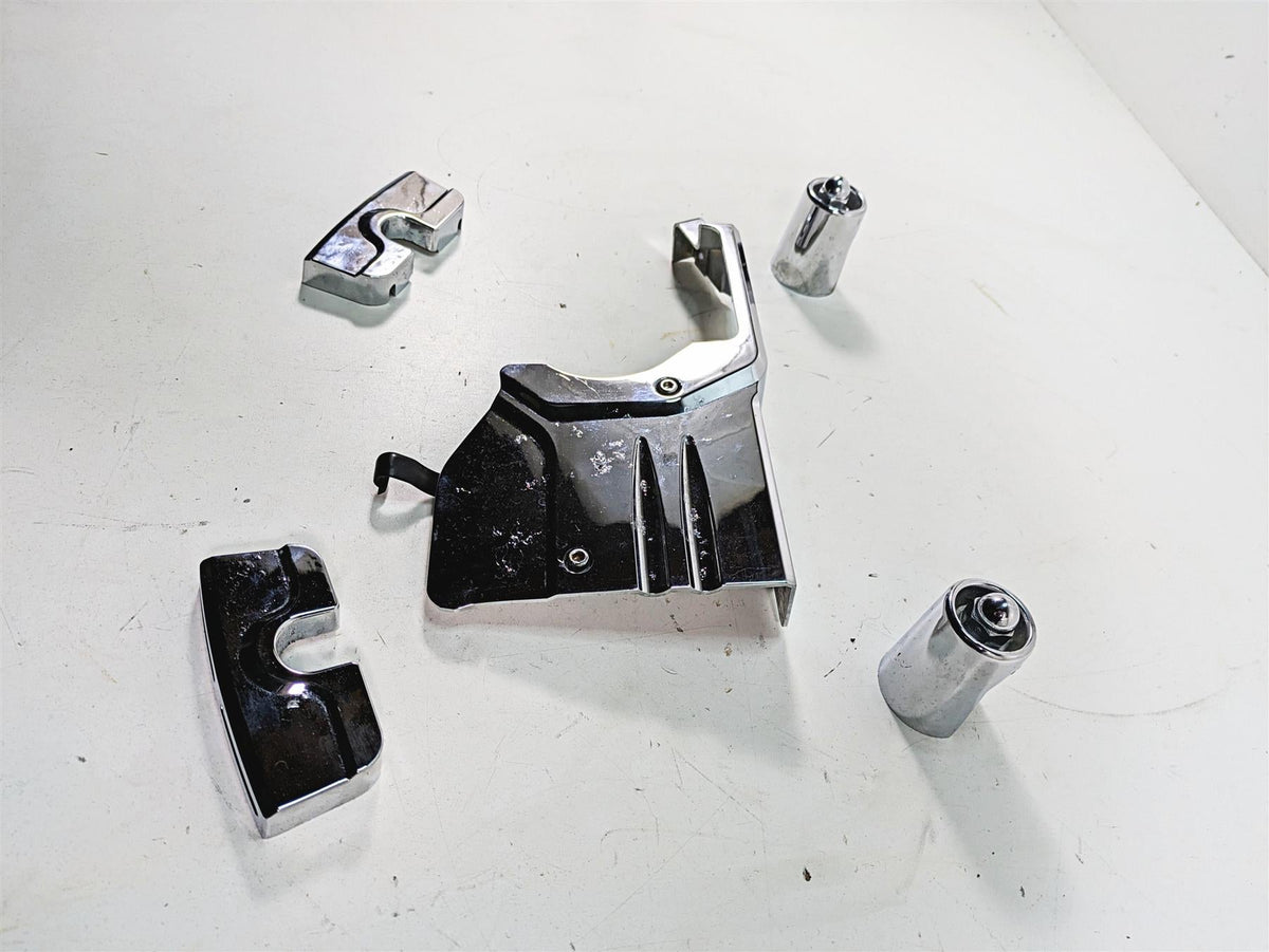 1999 Harley Dyna FXDL Low Rider Kuryakyn Transmission Spark Plug Chrome Covers {{ shop.shopifyCountryName }} - Mototech271