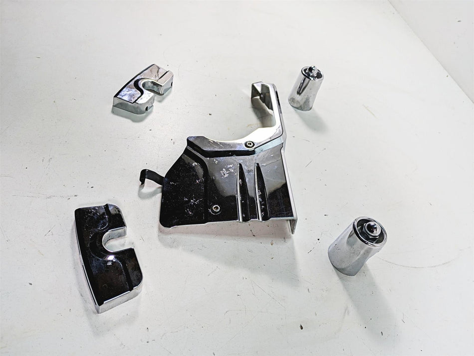 1999 Harley Dyna FXDL Low Rider Kuryakyn Transmission Spark Plug Chrome Covers {{ shop.shopifyCountryName }} - Mototech271