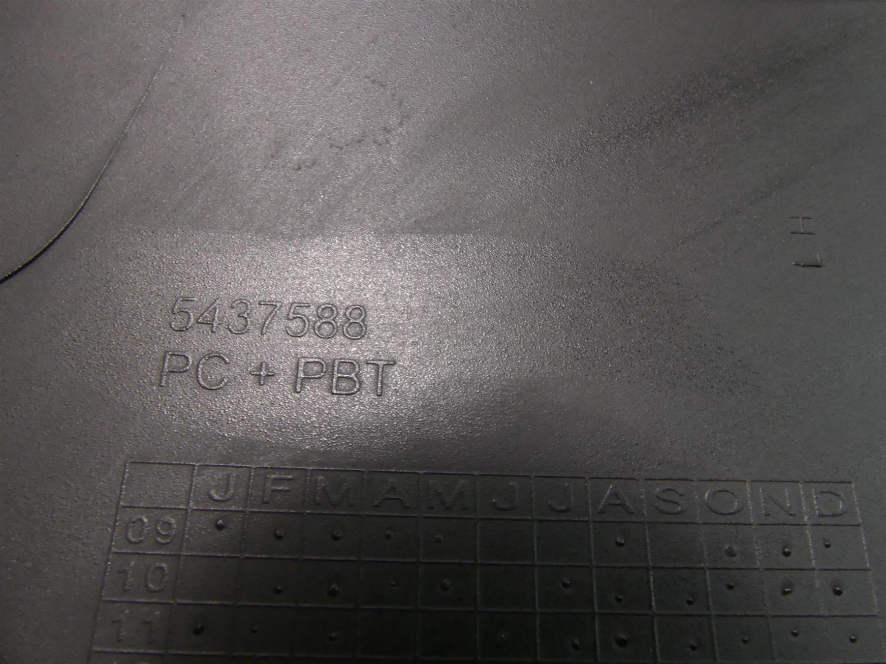 2012 Victory Cross Country Side Cover Fairing Cowl Abs Set 5437589 5437588 {{ shop.shopifyCountryName }} - Mototech271