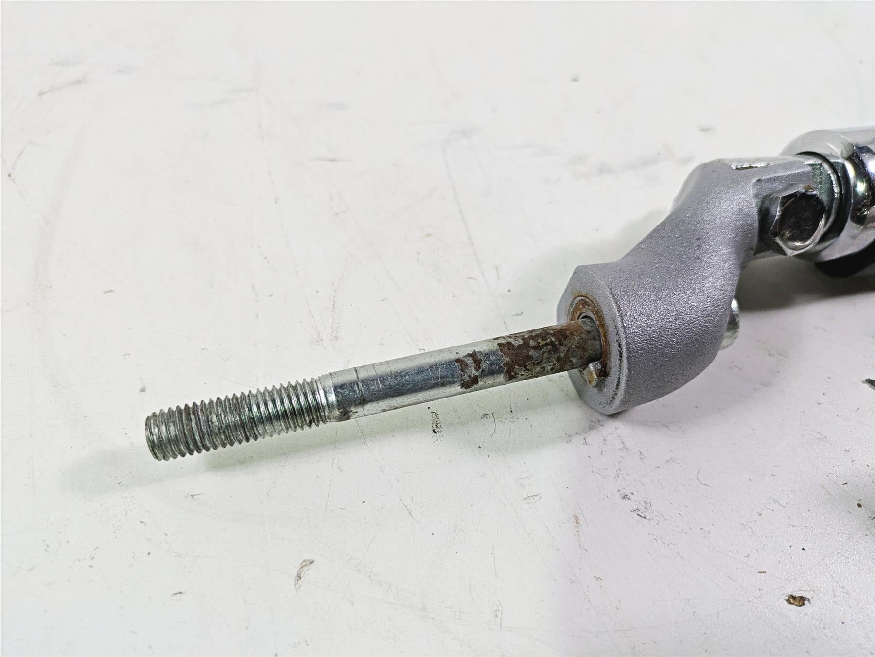 2006 Harley VRSCR Street V-Rod Right Front Footpeg & Brake Lever 42704-06 {{ shop.shopifyCountryName }} - Mototech271