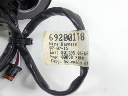 2016 Harley Touring FLHR Road King Left Hand Cruise Control Switch 71500126B {{ shop.shopifyCountryName }} - Mototech271