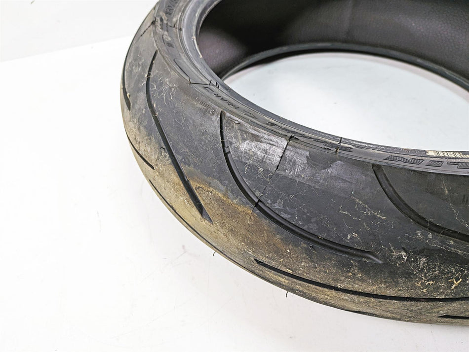 Used Rear Motorcycle Tire Michelin Pilot Power 2 180/55 ZR17 {{ shop.shopifyCountryName }} - Mototech271