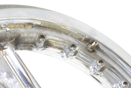 2004 Harley FLHTCSE CVO Electra Glide Front Wheel Rim Straight 16x3 43478-04 {{ shop.shopifyCountryName }} - Mototech271