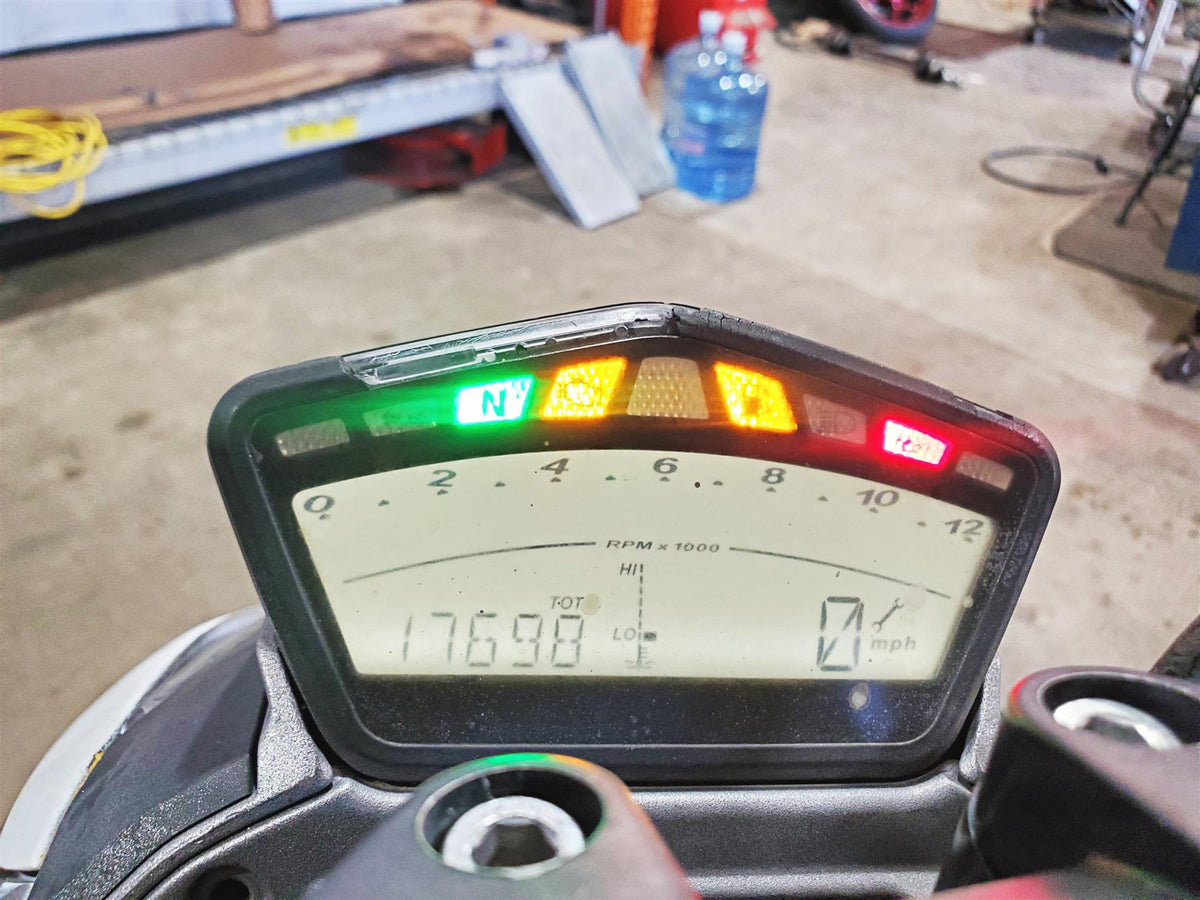 2012 Ducati Streetfighter 848 Gauge Speedometer Dash Instrument 17K 40610972B {{ shop.shopifyCountryName }} - Mototech271