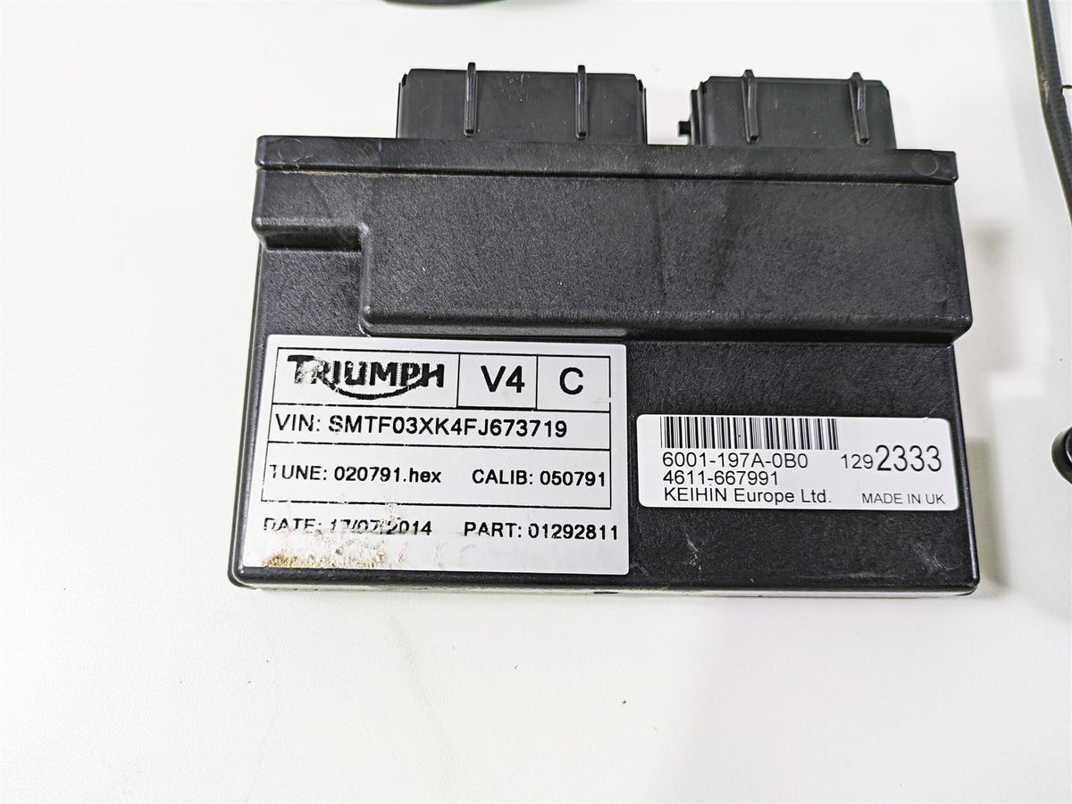 2015 Triumph Tiger Explorer XC Ignition Switch Key Immobilizer Cdi Set T2507788 {{ shop.shopifyCountryName }} - Mototech271