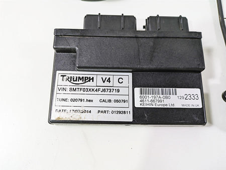 2015 Triumph Tiger Explorer XC Ignition Switch Key Immobilizer Cdi Set T2507788 {{ shop.shopifyCountryName }} - Mototech271