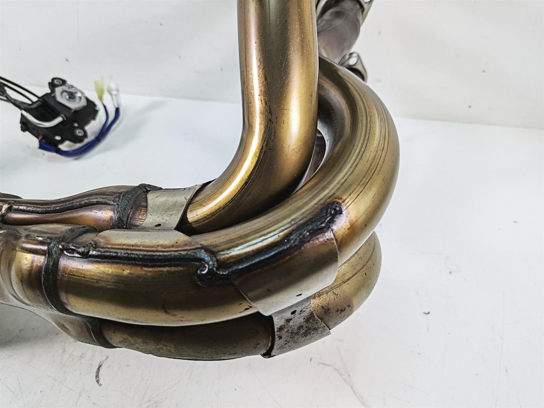 2018 Kawasaki ZX1002 Ninja H2 SX Oem Exhaust Header Pipe & Servo