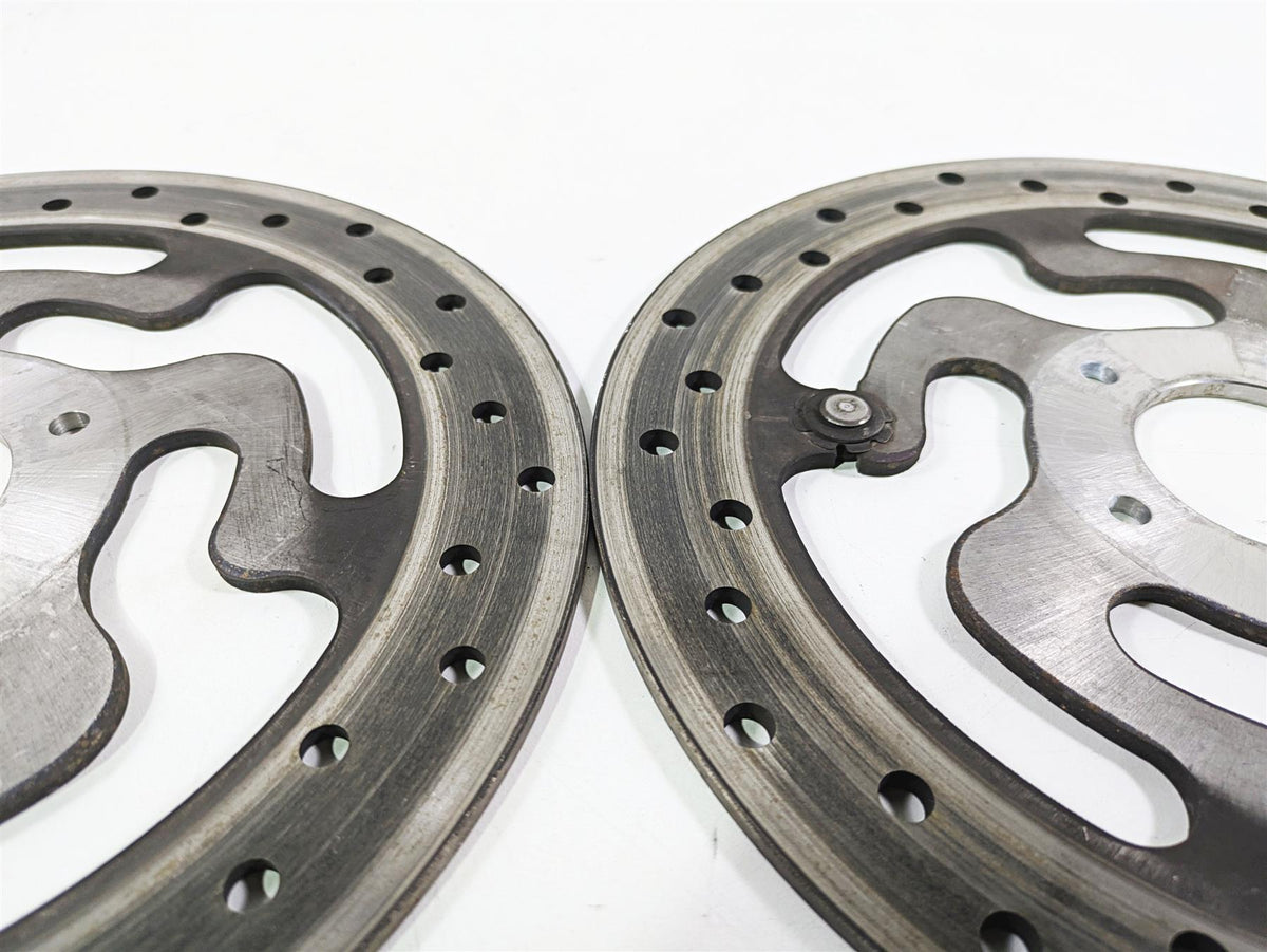 2010 Harley Touring FLHX Street Glide Front Brake Disc Rotor Set 41809-08A {{ shop.shopifyCountryName }} - Mototech271