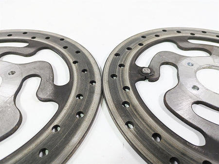 2010 Harley Touring FLHX Street Glide Front Brake Disc Rotor Set 41809-08A {{ shop.shopifyCountryName }} - Mototech271