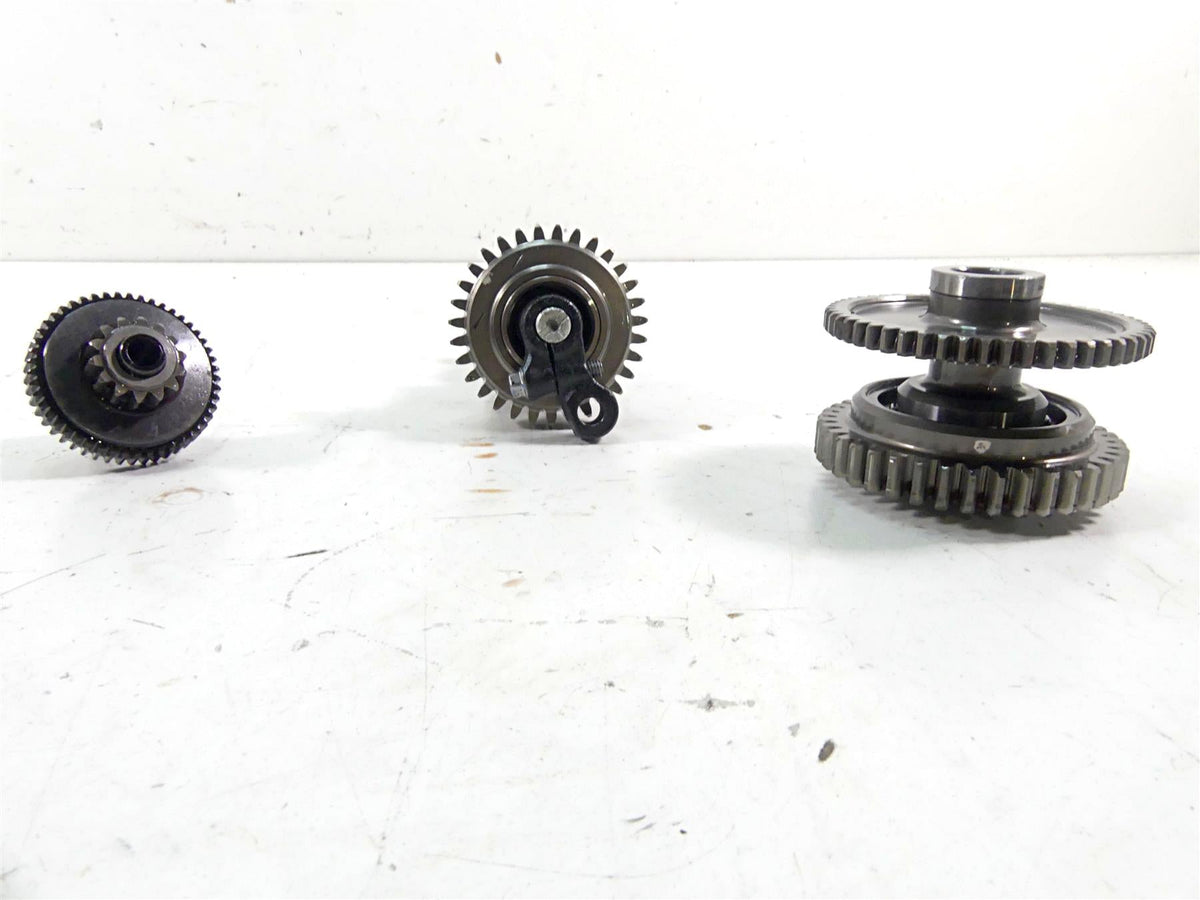 2012 Kawasaki ZX1400 ZX14R Ninja Starter Clutch Gear Set 16085-0596 13194-3704 {{ shop.shopifyCountryName }} - Mototech271
