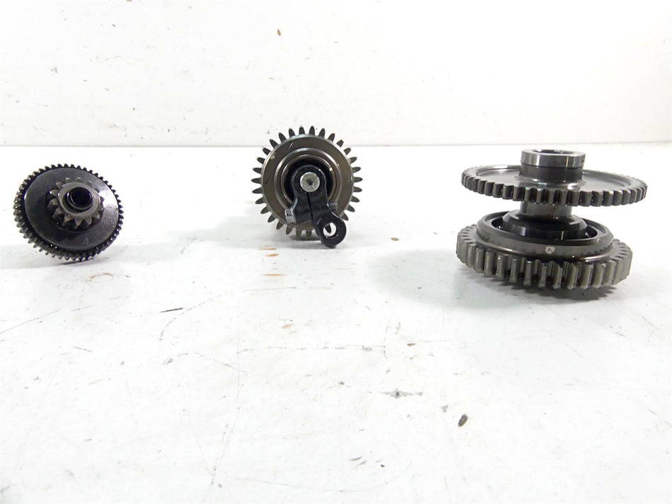 2012 Kawasaki ZX1400 ZX14R Ninja Starter Clutch Gear Set 16085-0596 13194-3704 {{ shop.shopifyCountryName }} - Mototech271