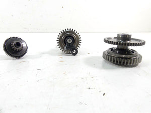 2012 Kawasaki ZX1400 ZX14R Ninja Starter Clutch Gear Set 16085-0596 13194-3704 | Mototech271