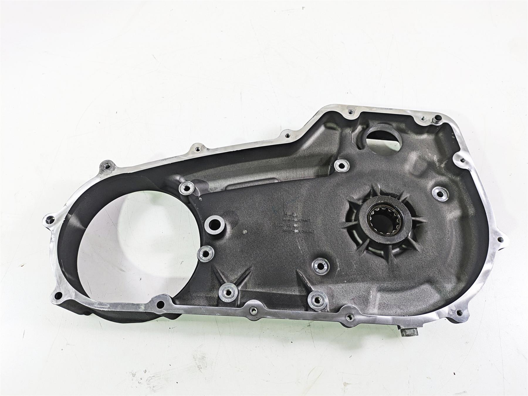2008 Harley FLSTSB Cross Bones Inner Primary Clutch Cover 60681-06B {{ shop.shopifyCountryName }} - Mototech271