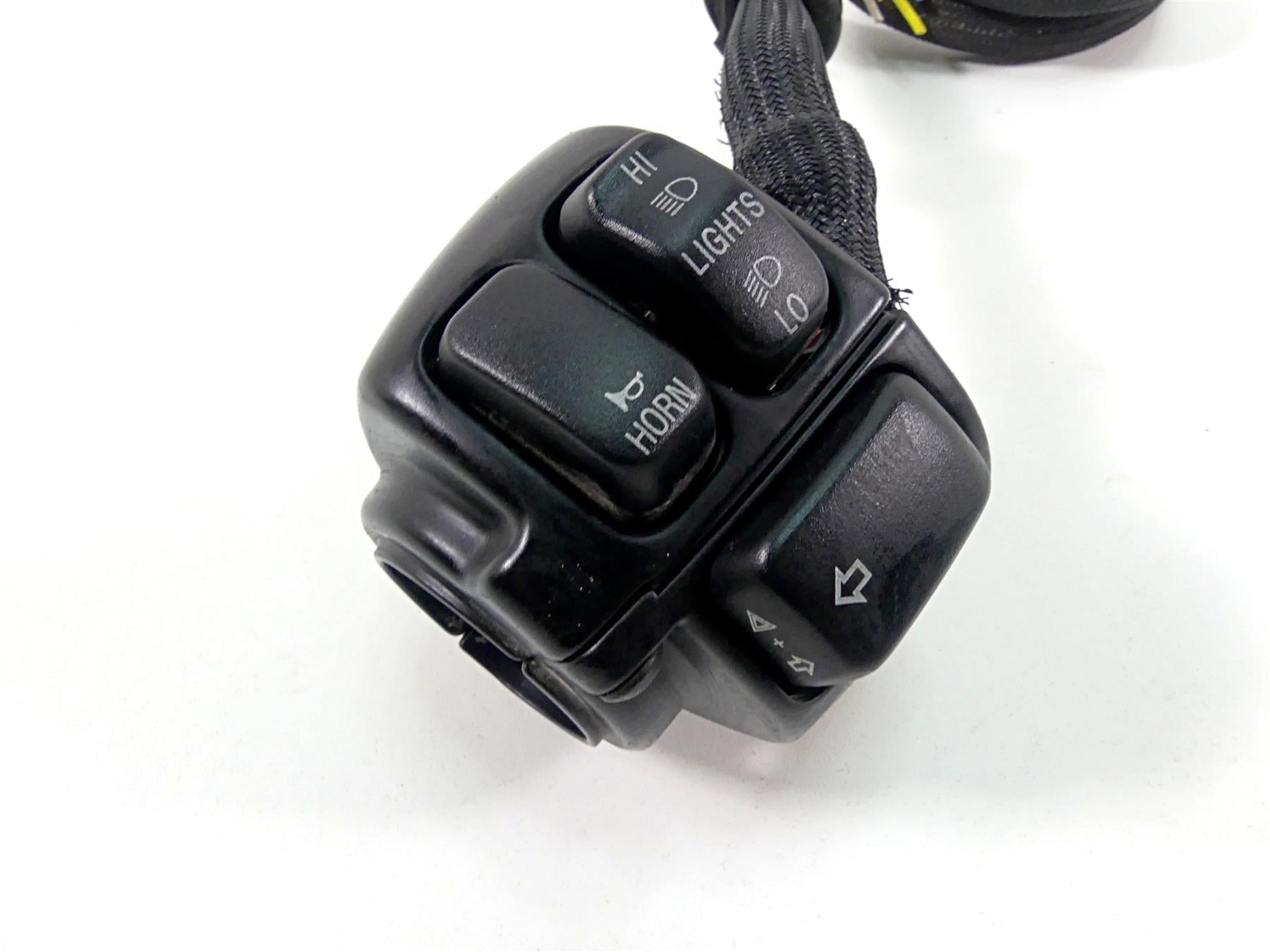 2010 Harley FXDF Dyna Fat Bob Left Hand Control Switch -Cut Blinker 71682-06A {{ shop.shopifyCountryName }} - Mototech271