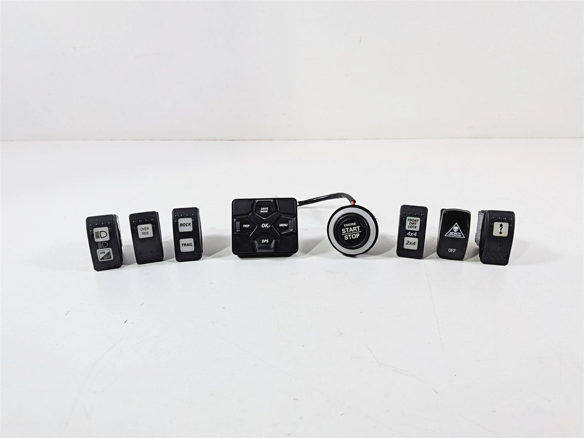 2022 Can Am Maverick X3 XRC Turbo RR 72" Start Stop Light Mode Switch Set 710006059-Mototech271