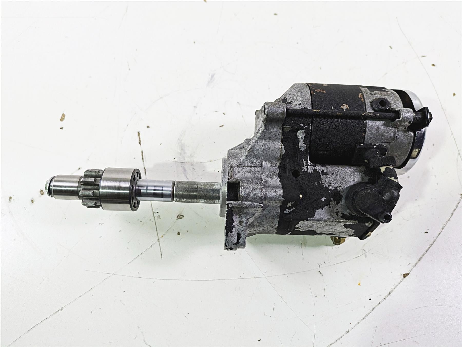 1992 Harley FLSTC Softail Heritage Engine Starter Motor + Cover 31553-90A {{ shop.shopifyCountryName }} - Mototech271