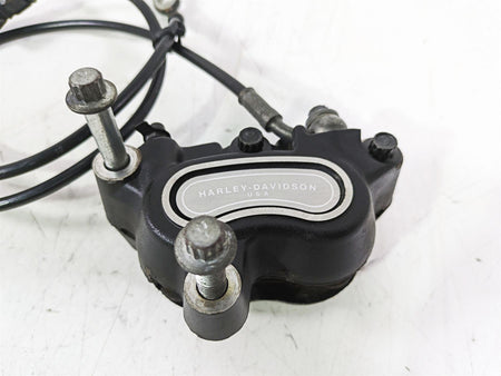 2013 Harley FXDWG Dyna Wide Glide Front Brake Caliper + Line - Read 41300001 {{ shop.shopifyCountryName }} - Mototech271