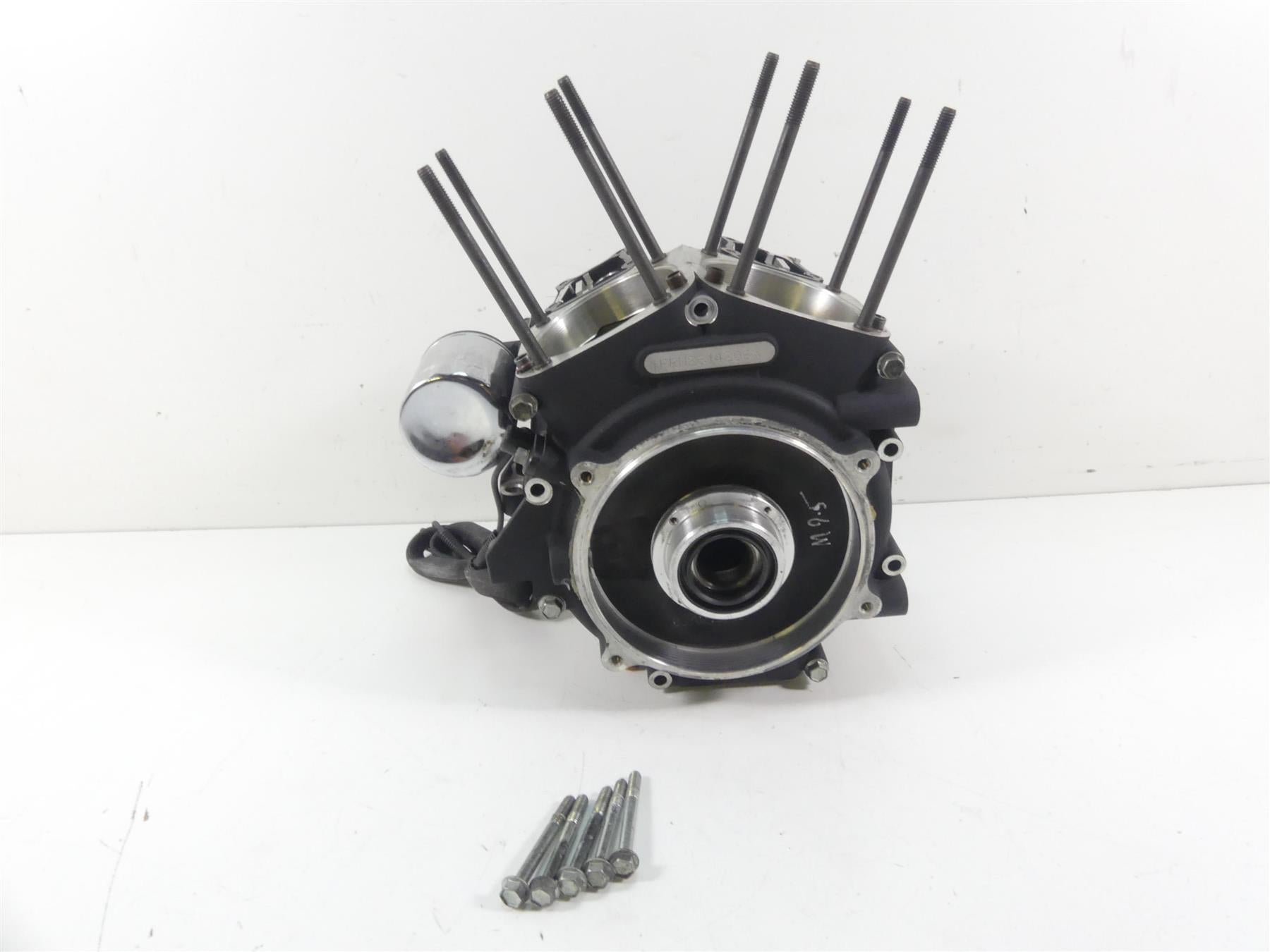 2002 Harley Touring FLHRCI Road King Crankcase Engine Crank Case Set 24597-99 {{ shop.shopifyCountryName }} - Mototech271
