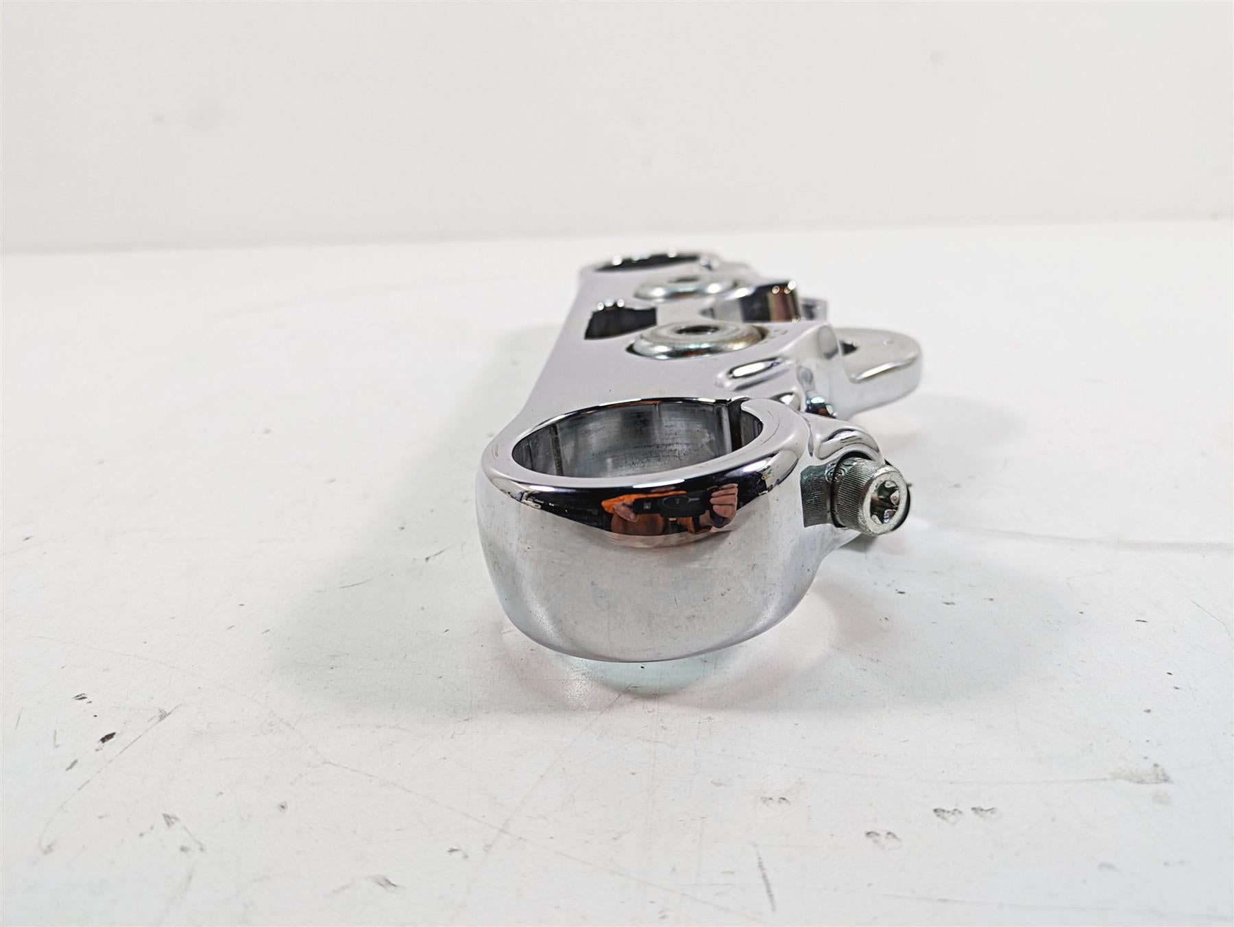 2009 Harley Dyna FXDFSE CVO Fat Bob Upper Triple Tree Clamp 49mm 48783-09 {{ shop.shopifyCountryName }} - Mototech271