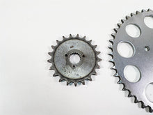 Load image into Gallery viewer, 1986 Harley Sportster XLH 883 Front &amp; Rear Drive Sprocket Set 35208-84 41470-86 | Mototech271
