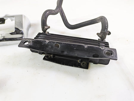 2011 Harley Touring FLHTCUSE CVO E-Glide Oil Cooler Flange Cover Lines 63083-11A {{ shop.shopifyCountryName }} - Mototech271