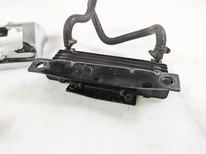 2011 Harley Touring FLHTCUSE CVO E-Glide Oil Cooler Flange Cover Lines 63083-11A | Mototech271