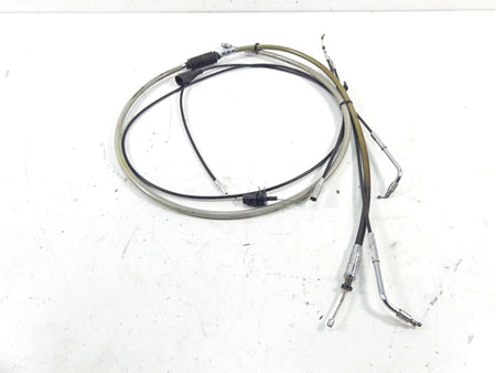 2002 Harley Touring FLHTC Electra Glide 16" Ape Hanger Clutch & Throttle Cable {{ shop.shopifyCountryName }} - Mototech271