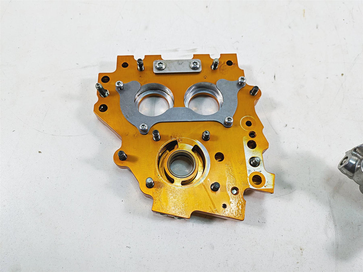 Harley Davidson Big Twin Screamin Eagle Cam Shaft Carrier & Oil Pump 25400018 {{ shop.shopifyCountryName }} - Mototech271