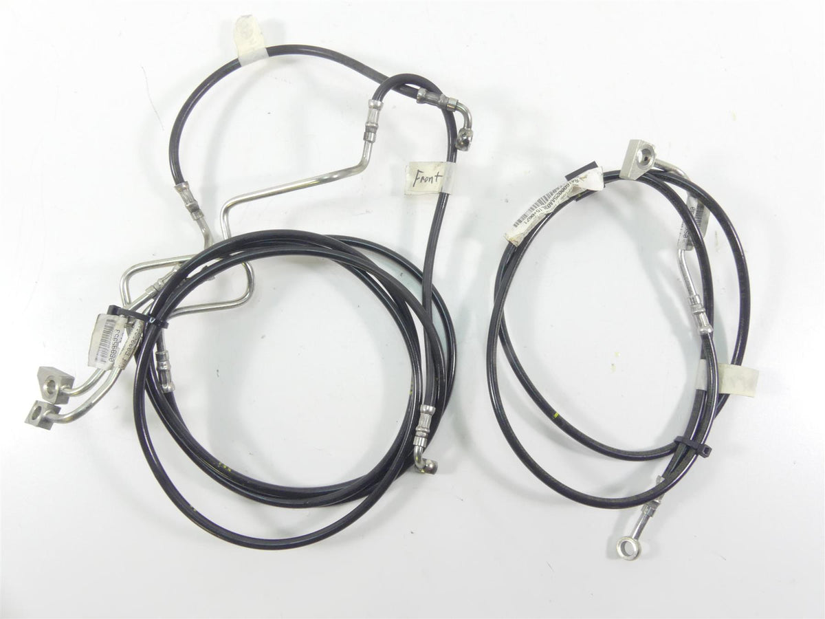 2016 Harley Touring FLHTP Electra Glide Front Abs Brake Line Set 41800011 {{ shop.shopifyCountryName }} - Mototech271