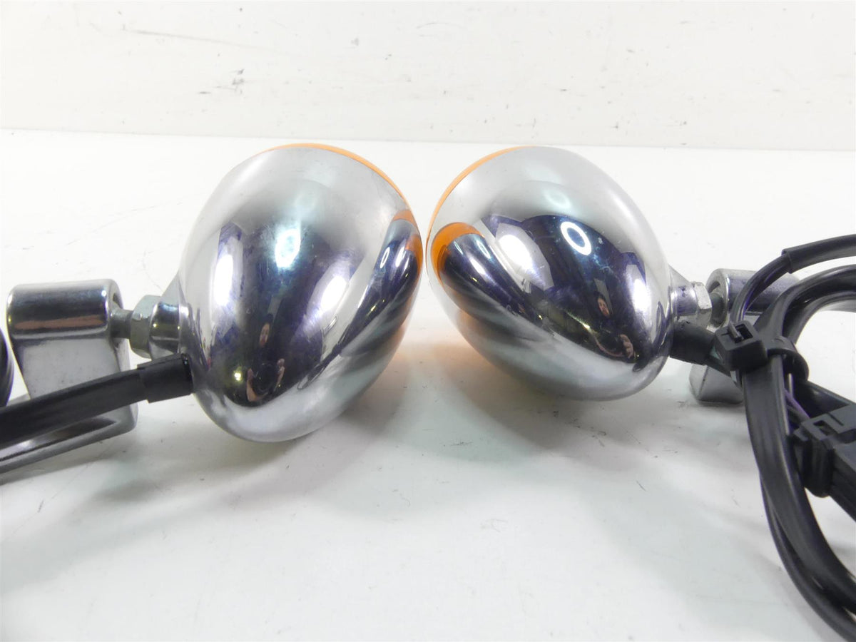 2015 Harley FLD Dyna Switchback Front Turn Signal Blinker Set 68972-00 {{ shop.shopifyCountryName }} - Mototech271
