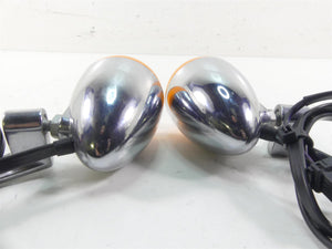 2015 Harley FLD Dyna Switchback Front Turn Signal Blinker Set 68972-00