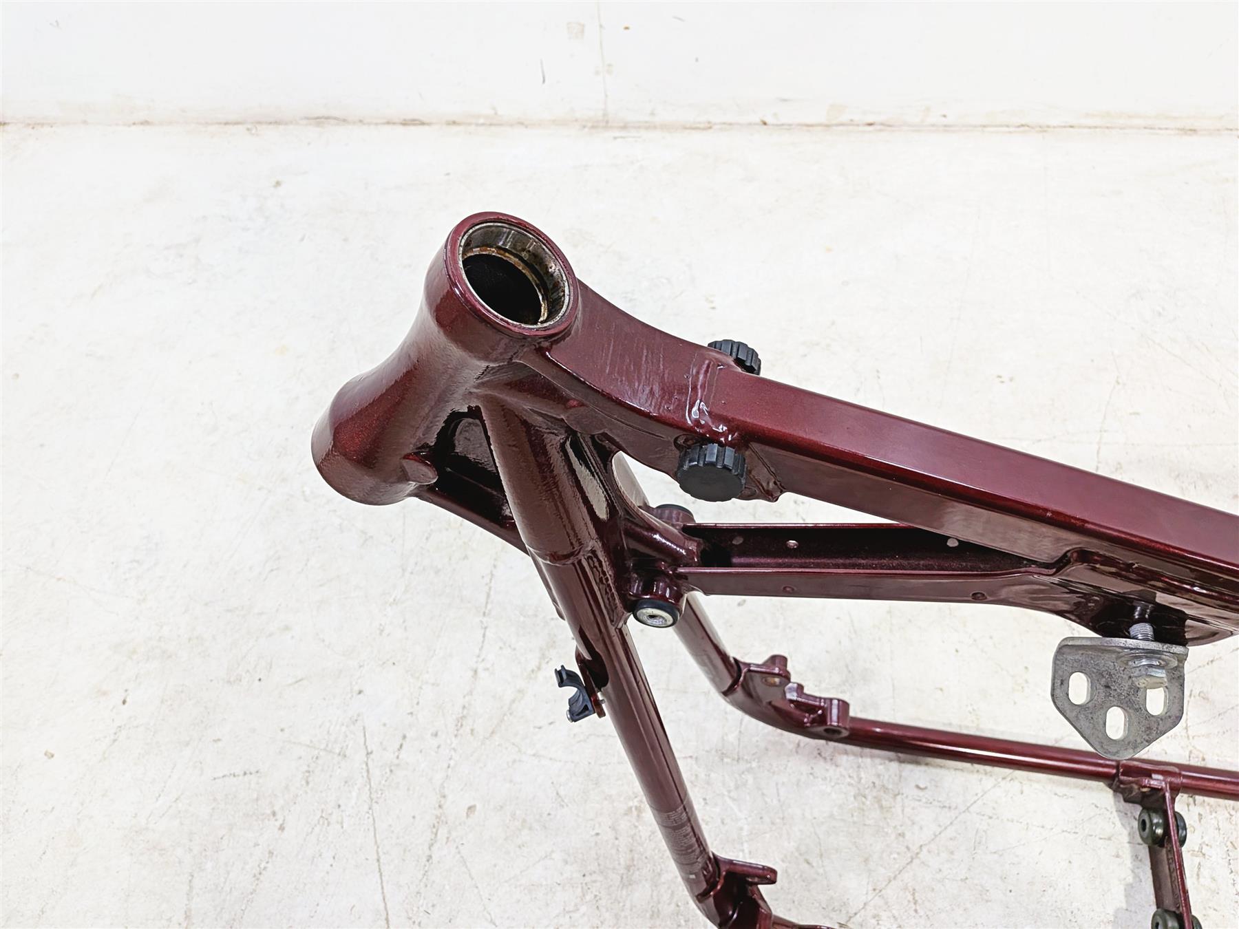 2009 Harley FXCWC Softail Rocker Straight Main Frame Chassis With Clean Texas Title 47167-08-Mototech271