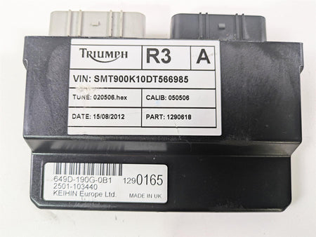 2013 Triumph Bonneville Keihin Cdi Ecu Ecm Engine Control Module T1290618 {{ shop.shopifyCountryName }} - Mototech271