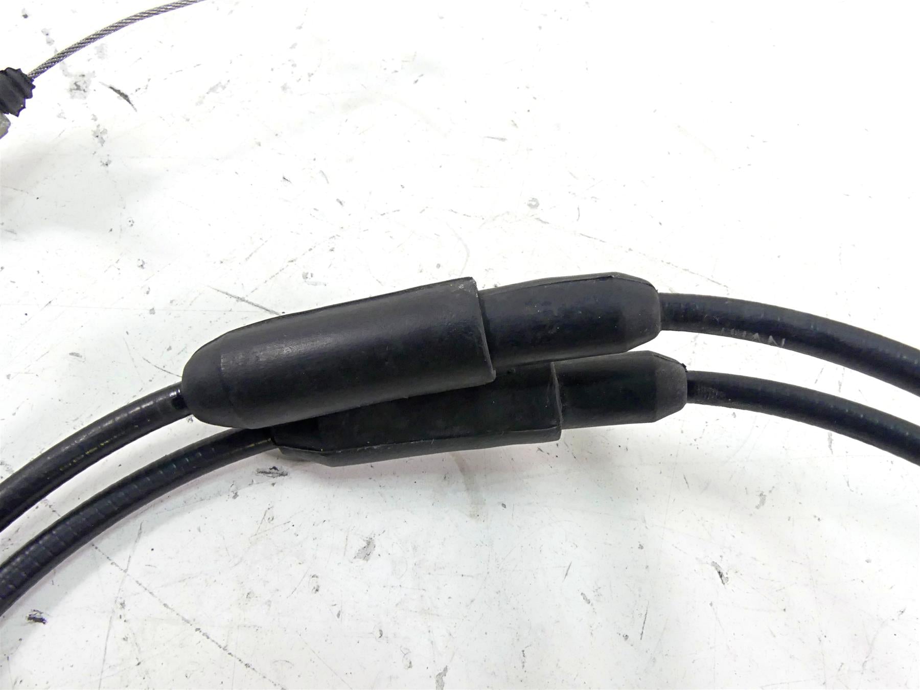 2013 Ducati Diavel Red Throttle Grip Handle Cables Set 65420161A {{ shop.shopifyCountryName }} - Mototech271