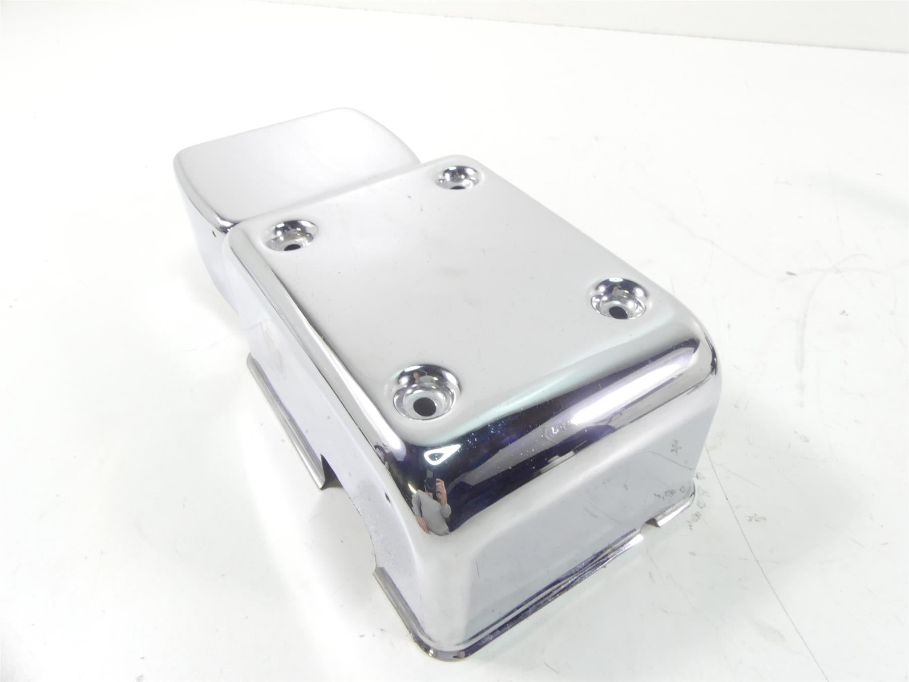 1995 Harley Dyna FXDL Low Rider Electrical Battery Chrome Cover Carrier 66347-91 {{ shop.shopifyCountryName }} - Mototech271