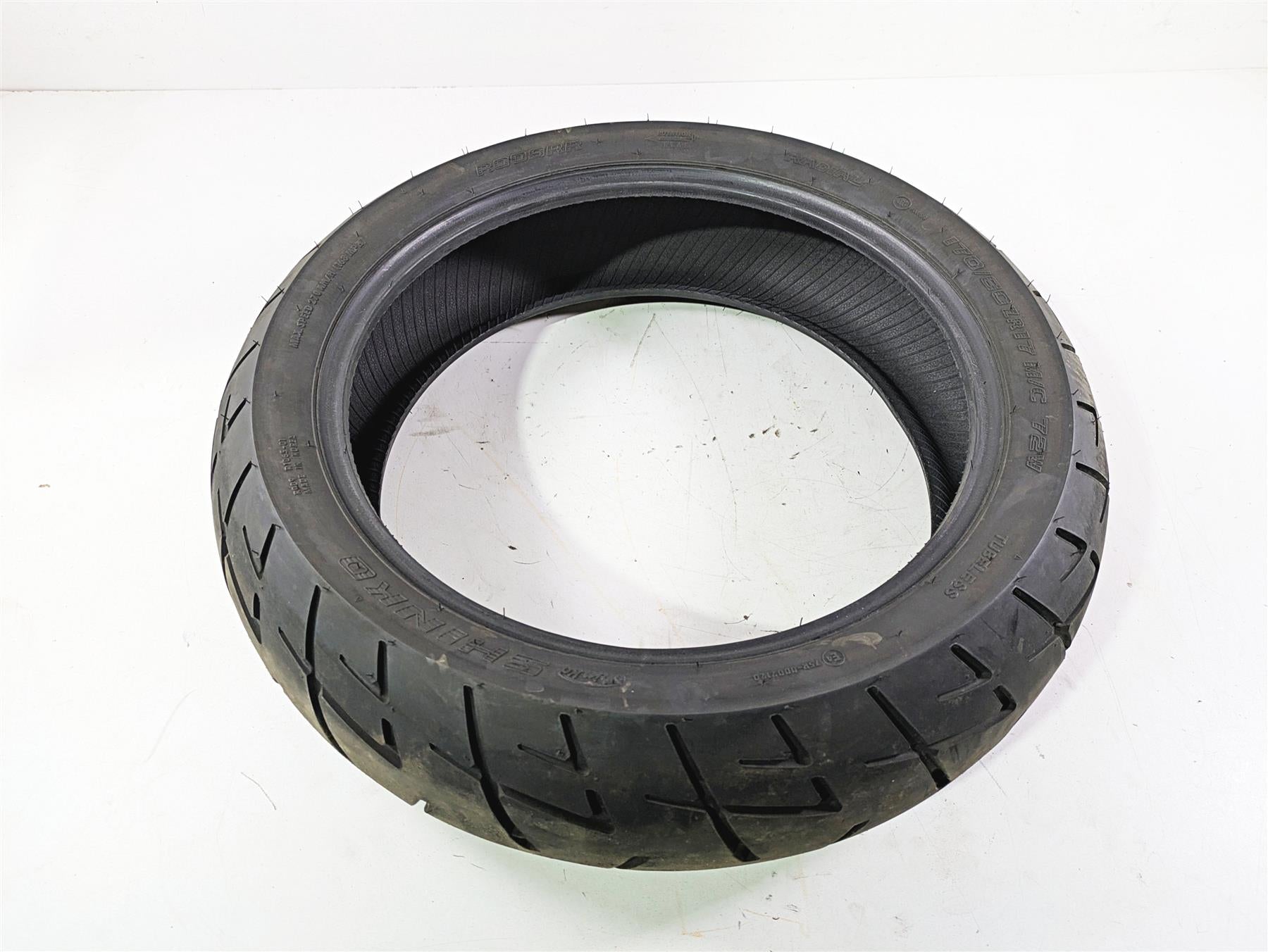 Used Rear Motorcycle Tire Shinko 009 Raven 170/60R17 87-4046