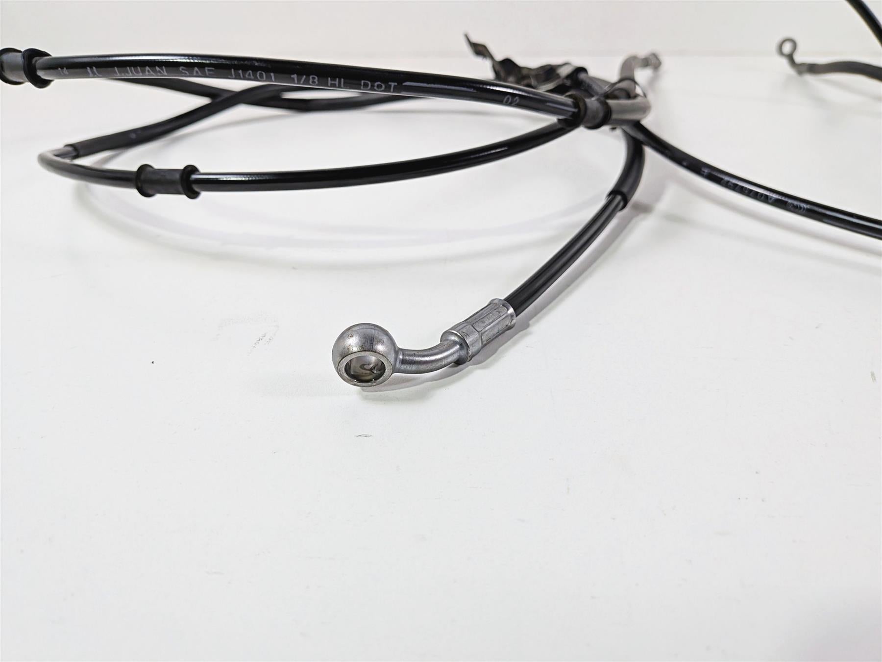 2015 Ducati Scrambler Urban Enduro Front Rear Abs Brake Line Set 61810582B-Mototech271