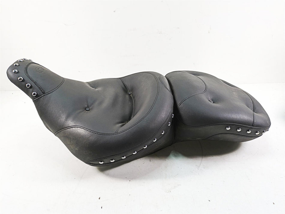 1999 Harley Touring FLHTC Electra Glide Seat Saddle Mustang Wide Studded 76652 {{ shop.shopifyCountryName }} - Mototech271