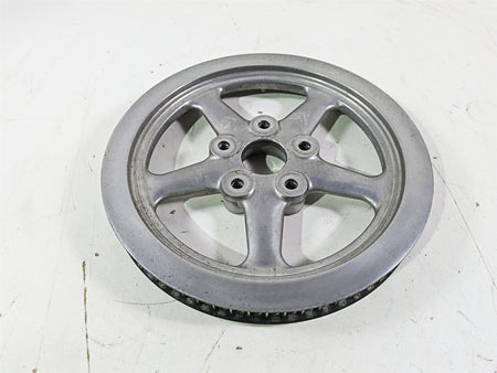 2009 Harley FXCWC Softail Rocker Rear Drive Belt Pulley 66T 1" 40585-08 {{ shop.shopifyCountryName }} - Mototech271