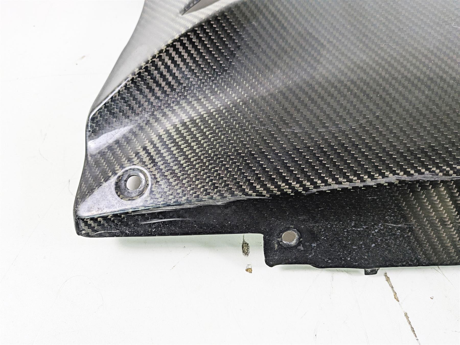 2017 BMW S1000RR K46 Left Lower Side Carbon Fiber Cover Fairing 180486 {{ shop.shopifyCountryName }} - Mototech271