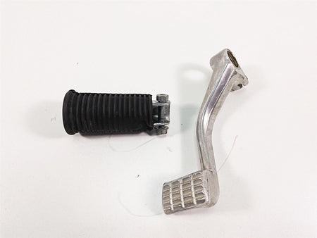 1986 Harley Sportster XLH 883 Right Front Foot Peg & Brake Pedal 42459-80B {{ shop.shopifyCountryName }} - Mototech271