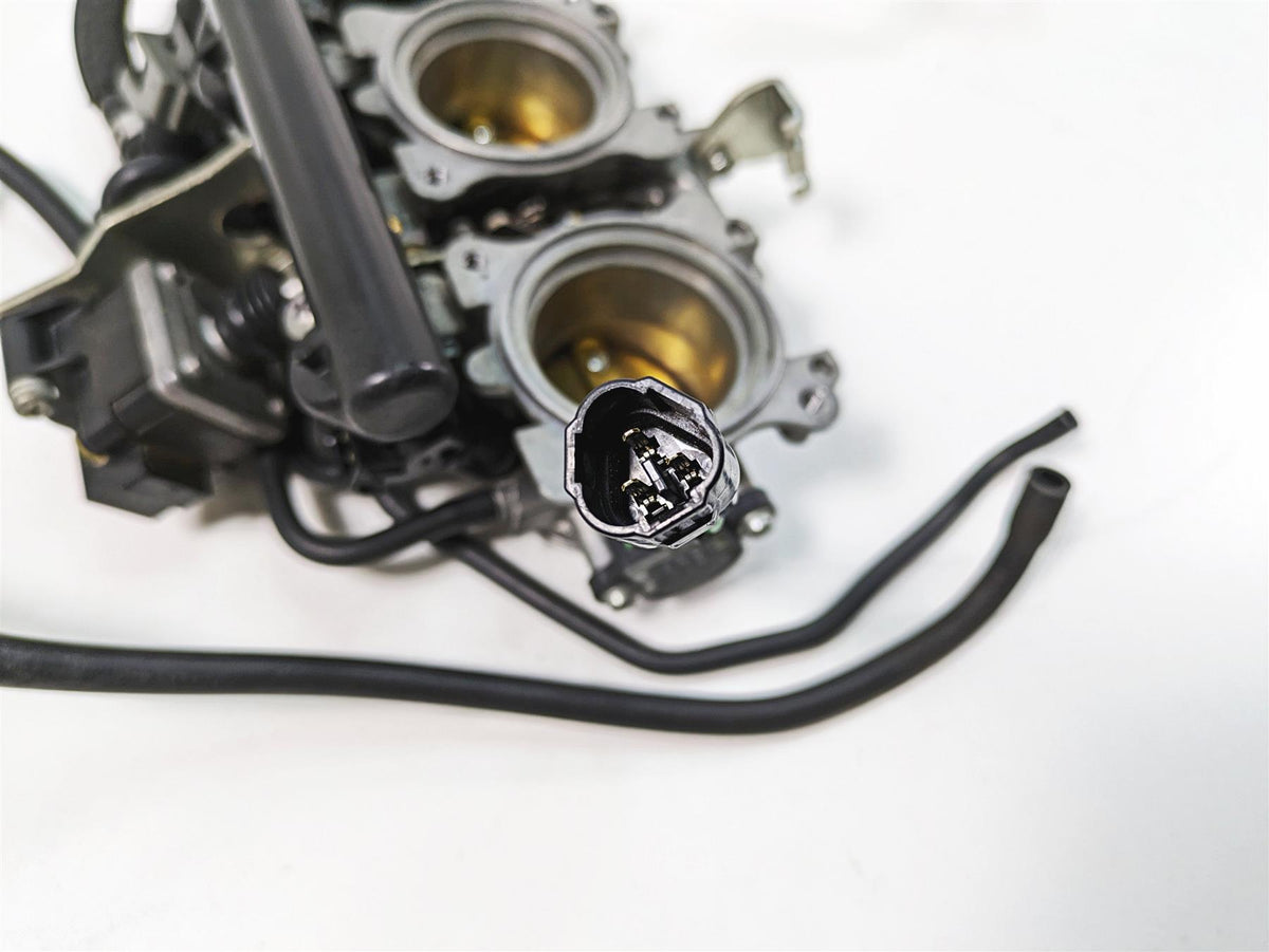 2012 Triumph Tiger 800XC ABS Keihin Throttle Body Fuel Injection Set T1243800 {{ shop.shopifyCountryName }} - Mototech271