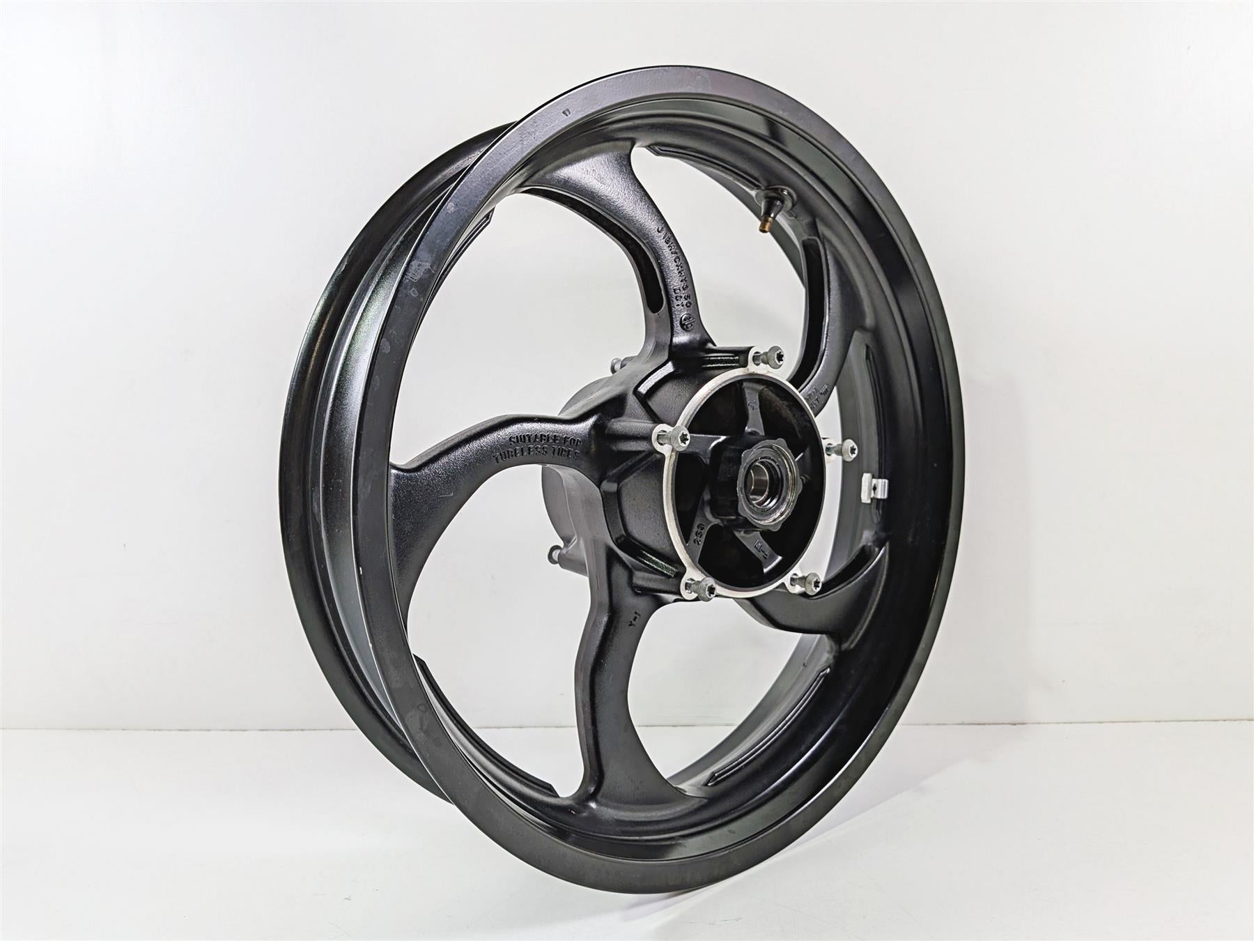 2009 Yamaha VMX17 V-Max 1700 Straight 18x3.5 Front Wheel Rim 2S3-25168-00-98-Mototech271