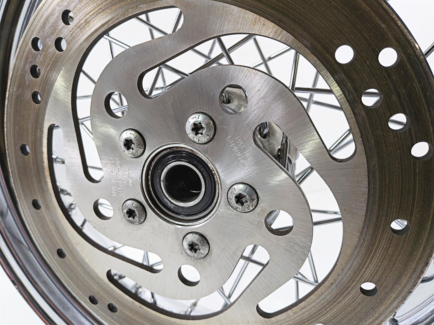 2006 Harley Davidson Dyna FXDBI Street Bob 17x4.5 Rear Wheel Rim -Read 40979-06B {{ shop.shopifyCountryName }} - Mototech271