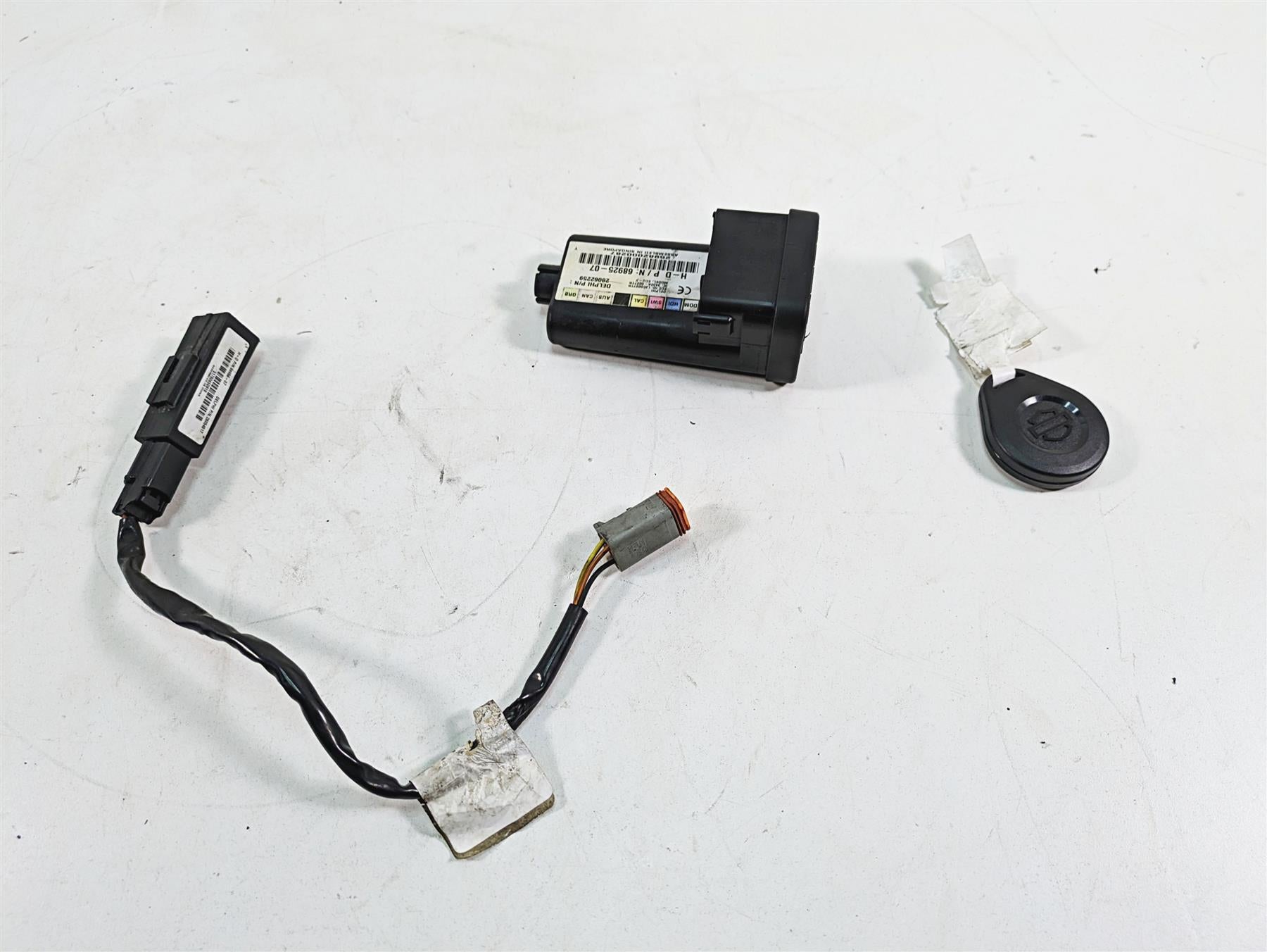 2009 Harley FXDC Dyna Super Glide Custom Tssm Security Module + Fob Key 68925-07 | Mototech271