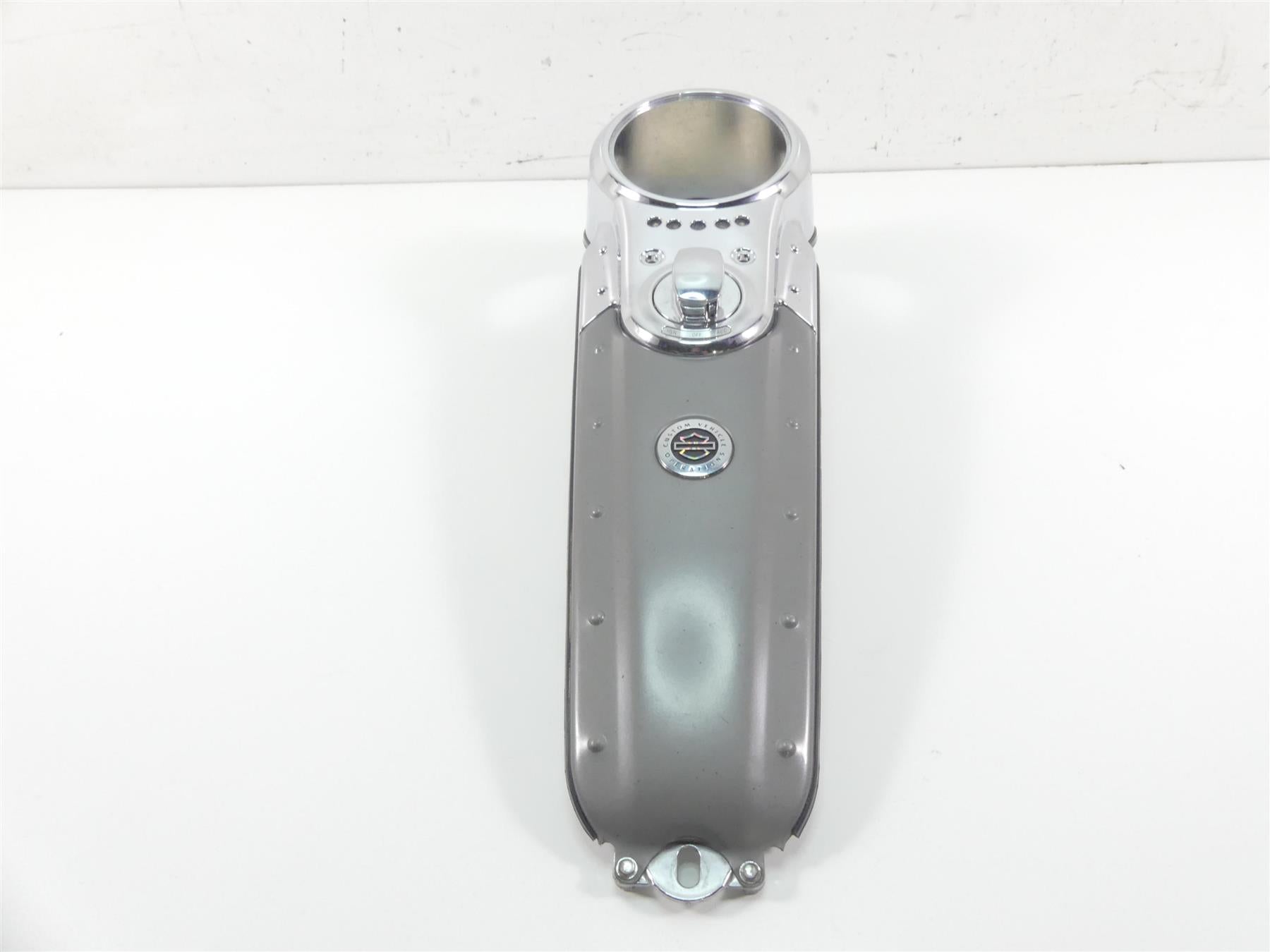 2009 Harley Dyna FXDF SE CVO Fat Bob Tank Console Speedo Dash Cover 61715-09 {{ shop.shopifyCountryName }} - Mototech271