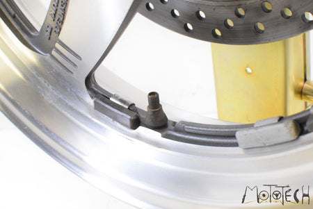 2001 Suzuki VZ800 Marauder Front Wheel Rim 16x3 Straight 54111-48E00-12R {{ shop.shopifyCountryName }} - Mototech271