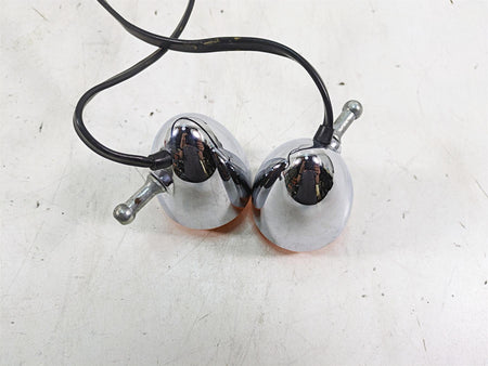 2007 Harley Sportster XL1200 C Front Turn Signal Blinker Set 68972-00 {{ shop.shopifyCountryName }} - Mototech271