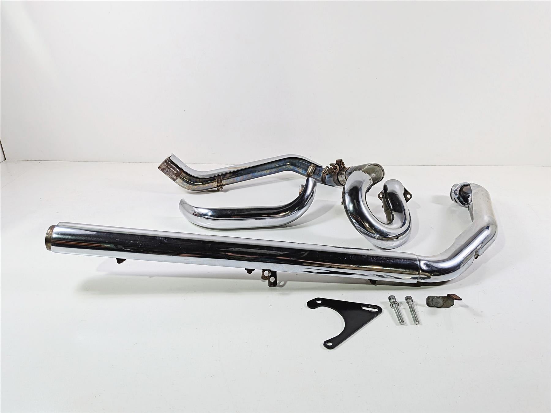 2006 Harley Touring FLHTCU SE CVO Electra Glide Aftermarket True Dual Loop Exhaust Header Set-Mototech271